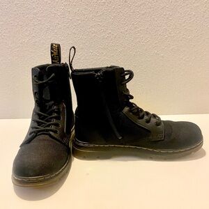 Dr. Martens Combs Tough Nylon Boots Big Kid Size 4Y